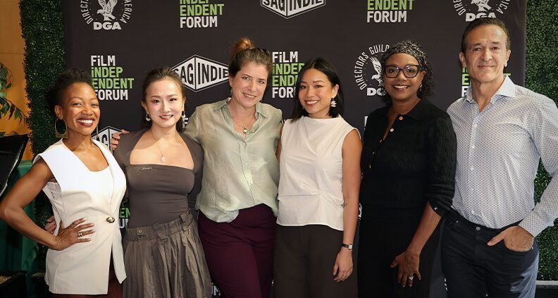 Reframing the Narrative: Vertical Storytelling panel at the Film Independent Forum, moderated by Wendy Calhoun